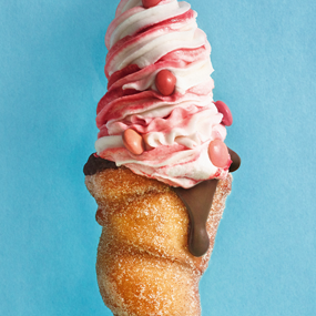 Donut Ice Cones