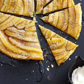 Bananen-Tarte Tatin