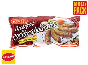 Berger Original Rostbratwürstel