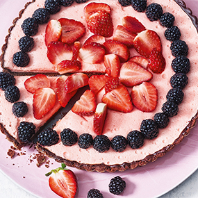 Schoko-Beeren-Tarte
