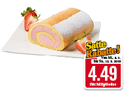 Erdbeer-Roulade Familienpackung