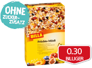 BILLA Früchte-Müsli 45% Fruchtanteil