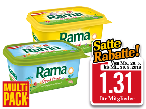 Rama Original, Good Start oder Unwiderstehlich