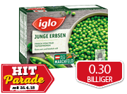 Iglo Gemüse Natur Kleinpackung