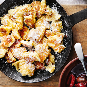 Kaiserschmarren mit Zwetschkenröster