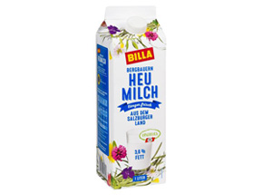 BILLA Bergbauern Heumilch länger frisch 3.6%