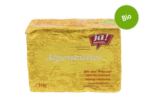 Ja! Natürlich Alpenbutter