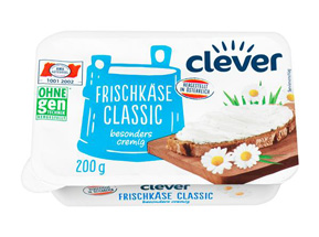 Clever Frischkäse Natur